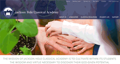 Desktop Screenshot of jacksonholeclassicalacademy.org